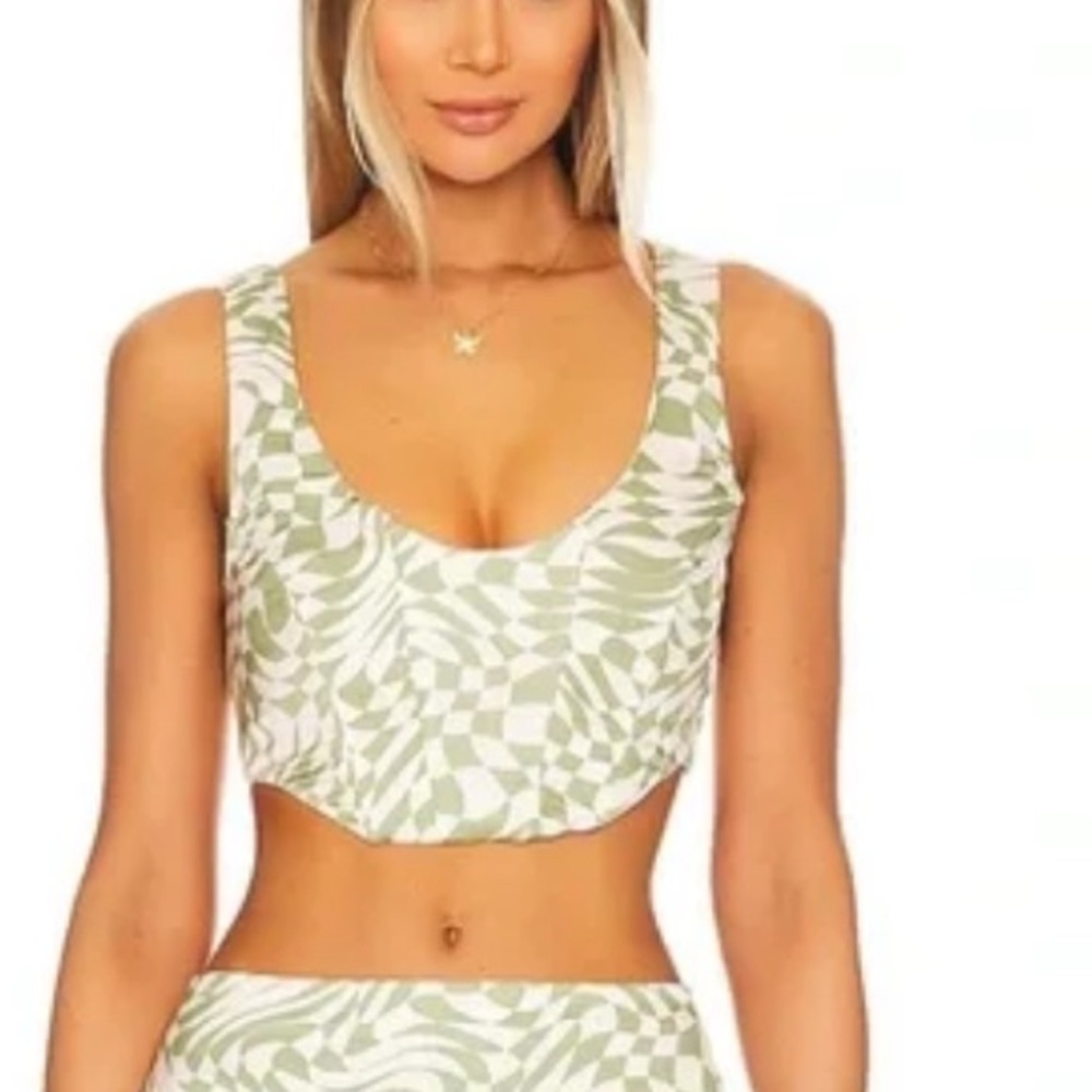 NWT - For Love And Lemons Nomi Crop Top